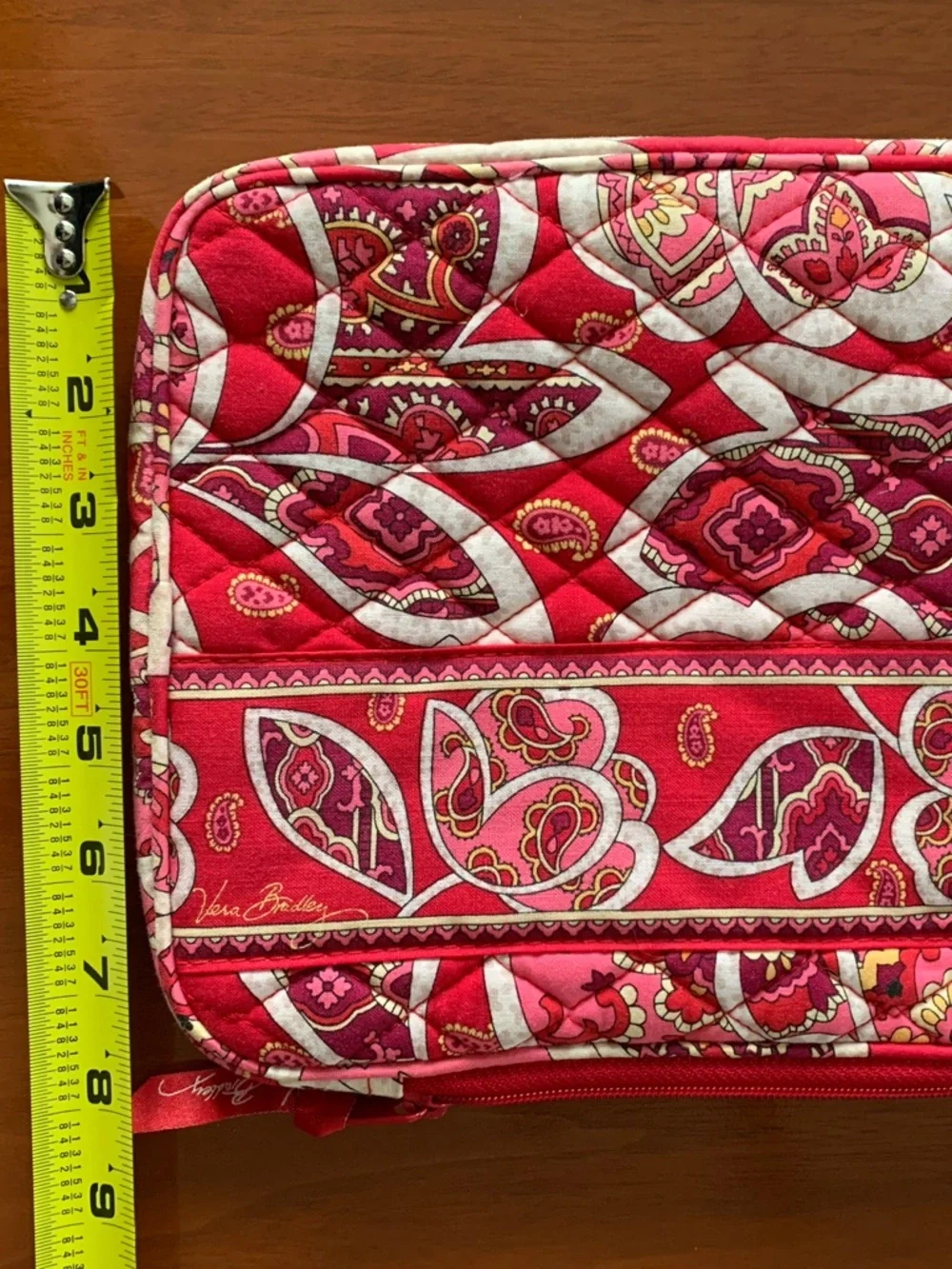 Vera Bradley Red, Pink and White IPad Case